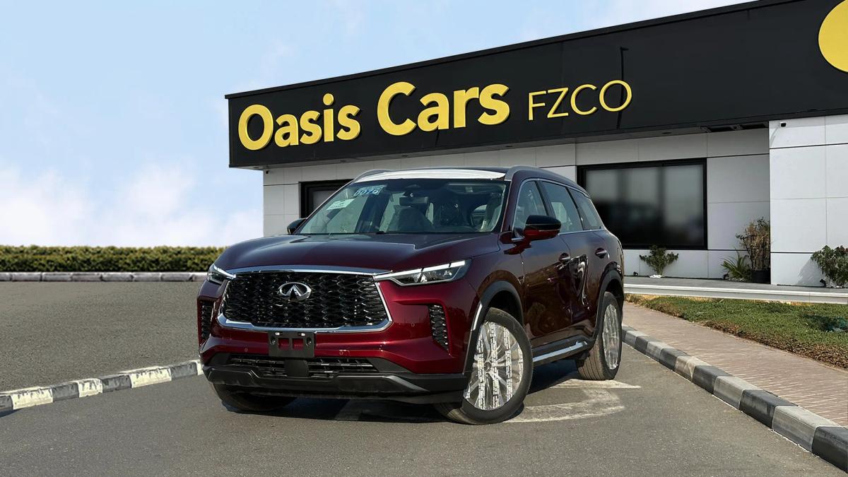 إنفينيتي QX60 سينسوري 2025 جديدة تمامًا 3.5L V6 GCC