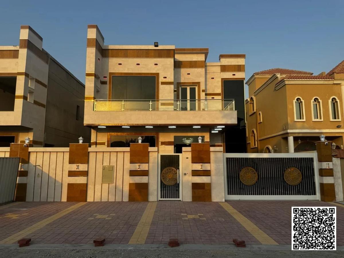فيلا فاخرة للبيع في الروضة 1 – بعجمان | مسبح خاص طابقين وروف